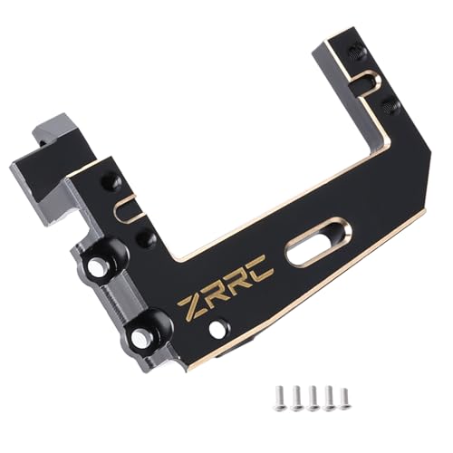 ZRRC Brass RC Servo Mount 77g for Vanquish VP H10 Optic Sparco Yokohama RTR 1/10 RC Crawler Parts, Heavy Weight CNC Brass Servo Holder, Replacement for Vanquish H10 Front Axle Servo Mount VPS08813