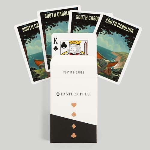 Lantern Press South Carolina, Cartas Poker 52 Unidades miniatura 6
