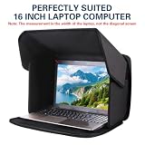 Umllpet Torba osłona na laptop 16" wodoodporna składana ogrod podróże