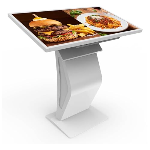 Image of 32Inch Touch Screen kiosk, Interactive LCD Touch Screen Digital Signage, K-Style Indoor Digital Signage, 10pt PCAP Display Signage, Interactive Display for Mall Navigation /Self-Ordering /Advertising