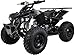 Produktbild Actionbikes Motors Kinder Midiquad ATV S-10 125 cc - E-Start - Scheibenbremse hinten - Trommelbremsen vorne - Luftreifen (Schwarz)