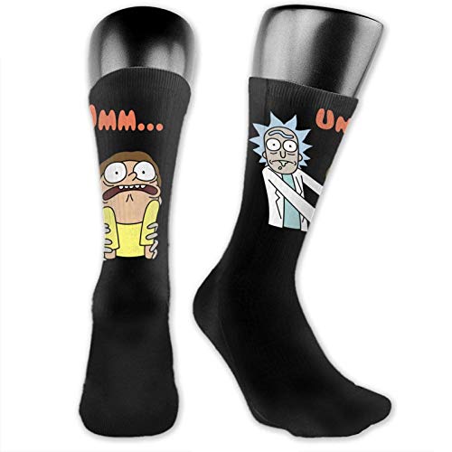 Lsjuee Rick & Morty Calcetines cómodos Calcetines cálidos Calcetines deportivos cómodos