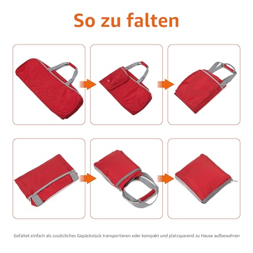Seesack Amazon Basics große Reisetasche mit 98L Volumen