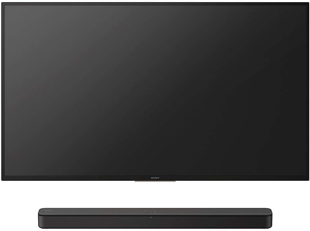Sony S100F 2.0ch Sound Bar with Bass Reflex Speaker, Integrated Tweeter and Bluetooth, (HTS100F) (Renewed)