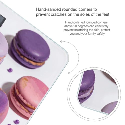 Báscula Digital Macaron Morada para Peso Corporal miniatura 4