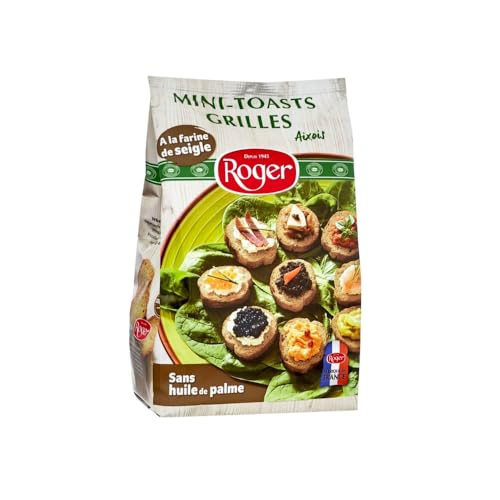 Mini tostadas Aixois con centeno Roger