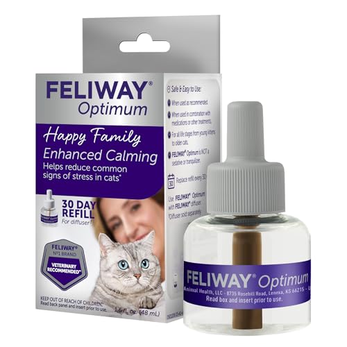 FELIWAY® Optimum 30 Day Cat Calming Refill for...