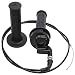 New Twist Throttle Accelerator Handle Gripsand Bent Cable Set for Mini Baja Doodlebug MOTOVOX MBX10 MBX11 and WARRIOR MB165 MB200 5.5HP 6.5HP196cc