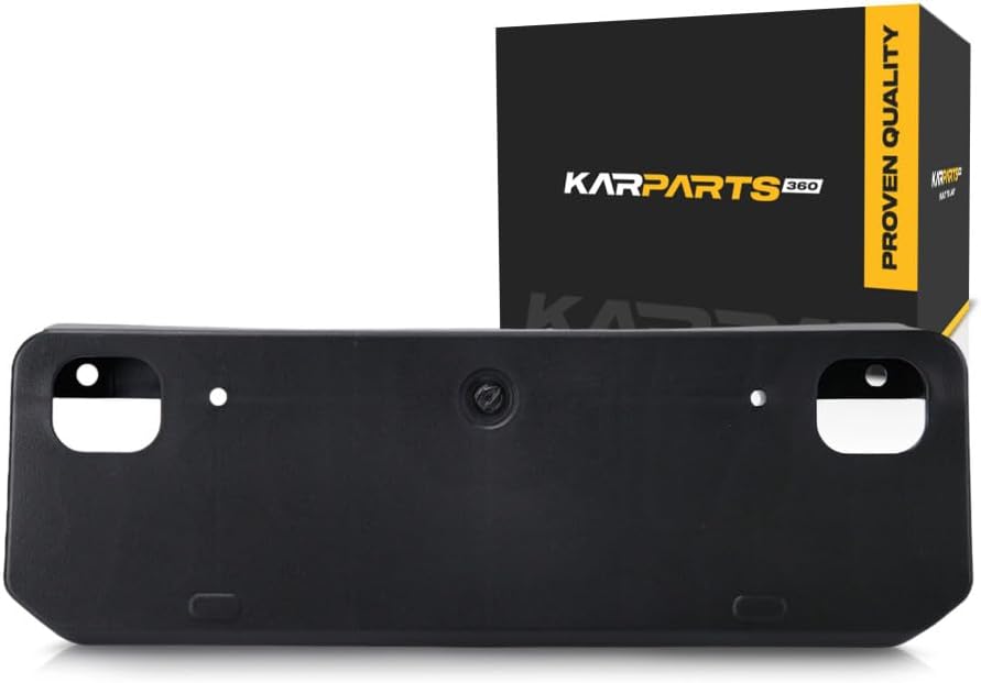 for Toyota 4Runner 2014-2023 License Plate Bracket | Front | Made of Plastic | Replacement for TO1068130 | TT4R14FBLP-2, 615343612720