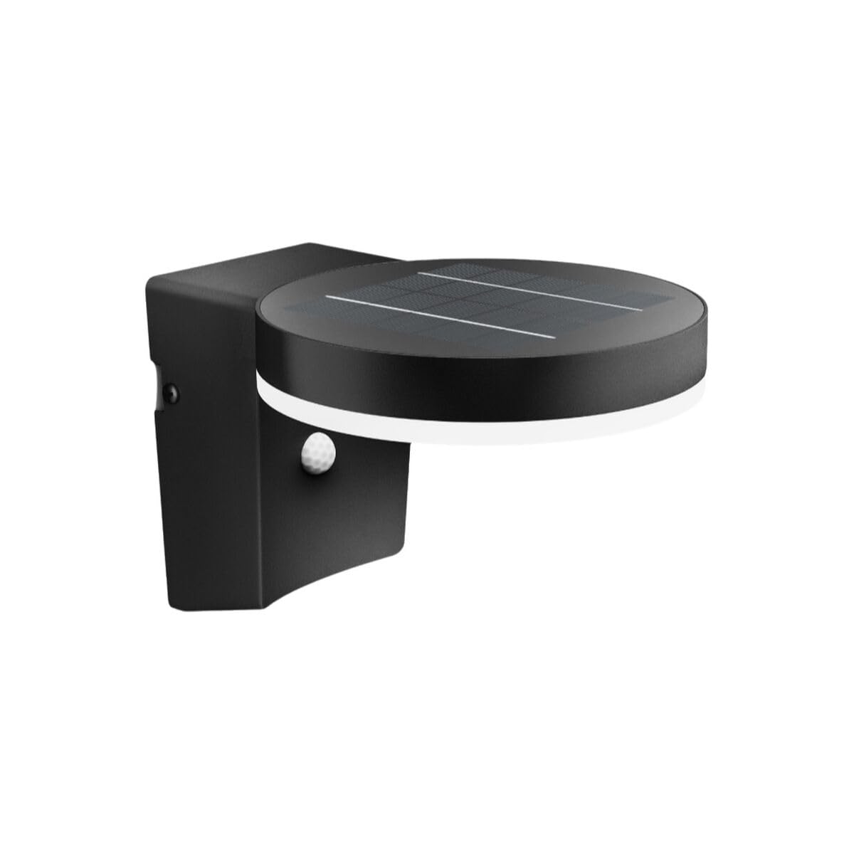 Philips Philips Lighting Zonal UltraEfficient Outdoor Solar wall Light, Round, 1.3W, 3000K, Black, Motion Sensor, IP44 Weatherproof