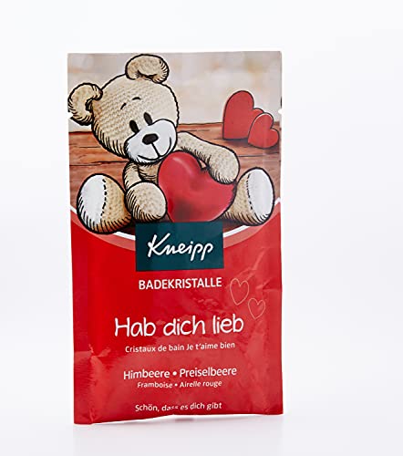 Kneipp Hab dich lieb Himbeere & Preiselbeere Badekristalle, 60g - Image 3