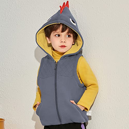 Bambini Gilet Ragazzi Ragazze Giacca Senza Maniche...