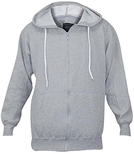 True Face Sudadera clásica con capucha para hombre | Cómoda sudadera con capucha con cremallera | Chaqueta de manga larga con puños acanalados | Las sudaderas son ideales para el fin de semana,