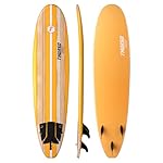 Thurso Surf 7/8 ft Soft Top Foam Beginner Surfboard for Adults and Kids Perfect Longboard for Surfing Beach Fun and Water Sports Lightweight and Durable Modern Design for All Levels of Surfers