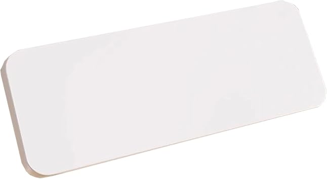 Wall-mounted Floating Desk - Foldable Workbench & Dining Table for Kitchens Crafting Sewing Stations - Compact Space-Saving Design White 40x25cm