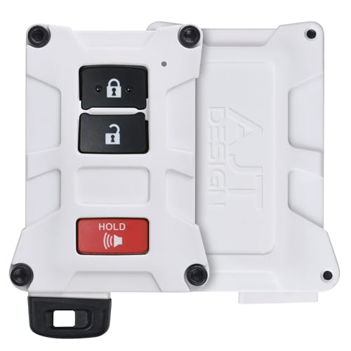 Coque de clé Tacoma Tundra 4Runner blanche haut de gamme fabriquée aux USA