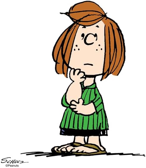 CafePress Peppermint Patty Small Die Cut Sticker, 3"x4" Glossy Finish
