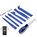 UTOOL Trim Removal Tool Kit, 9pcs Car Panel Remover Tool Set Including Nylon Plastic Trim Tool, Rubber Coated Fasterner Clip Remover, Radio Removal Keys and Drawstring Pouch