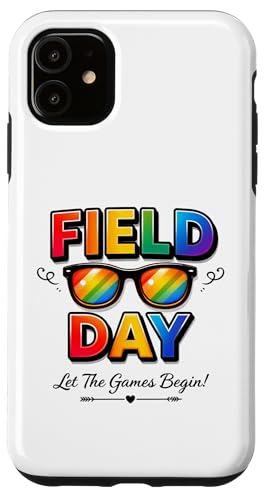 Teacher Student Field Day Let The Games Begin Field Day �X�}�z�P�[�X iPhone 11 �p