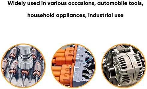 20pcs Carbon Brush Replacement Replaceable Electric Motor Brushes Drywall Sander Great Conductive Carbon Motor Brush 101 6x10x15mm with Thermal Conductivity for Electric Motors