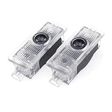 MYRFCSA Luz de Bienvenida Automóvil, para Maserati Quattroporte Ghibli Levante Proyector LED Inalámbrico HD para Puerta de Coche Accesorios