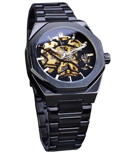 Regalo perfetto: con scatola indipendente Forsining Watch è il regalo perfetto per te o per una persona speciale e importante. L'orologio dal design alla moda può essere facilmente abbinato a una varietà di capi ed è adatto per ogni occasione