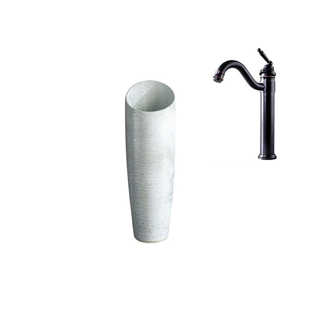 Bathroom Sink Pedestal Sink Indoor Wash Basin, Garden Home Outdoor Bathroom Sink Wash Basin Bathroom Vanity