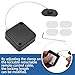LifCratms 1 Pack Retractable Remote Control Tether Locks, 6.56 Ft Remote Control Leash with Adjustable Lock Strap for TV Remote,Gaming Controller,Tablets Showroom