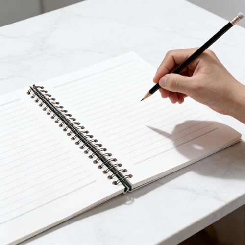 Fychuo 80 Seiten Dackel Notizbuch A5 Liniert, 360°faltbar Notizbuch Spiralbindung, Notizheft für Schule, Büro, Journaling, Dackel Geschenke