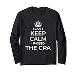 New CPA Exam Certified Public Accountant Graduate Design Long Sleeve T-Shirt