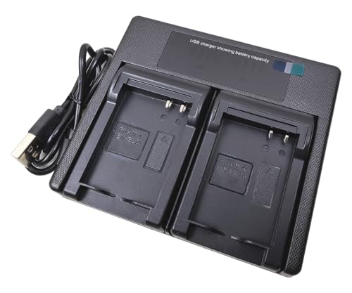 Dual USB Battery Charger for Nikon EN-EL23 ENEL23 MH-67 MH-67P Coolpix B700 P600 P610S S810C P900 P900S Digital Camera