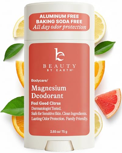 Aluminum Free Deodorant for Men & Women - USA Made with Natural & Organic Ingredients, Fresh...