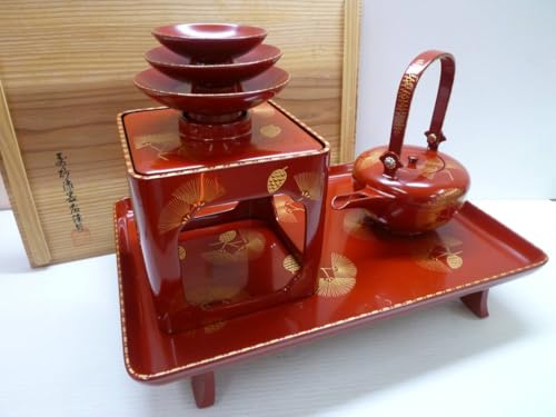 漆器輪島塗　菓子器セット 10個 木箱付き 秋草蒔絵 蓋付菓子器 | WORKS | 輪島塗の老舗 輪島屋善仁 | Wajimaya Zenni