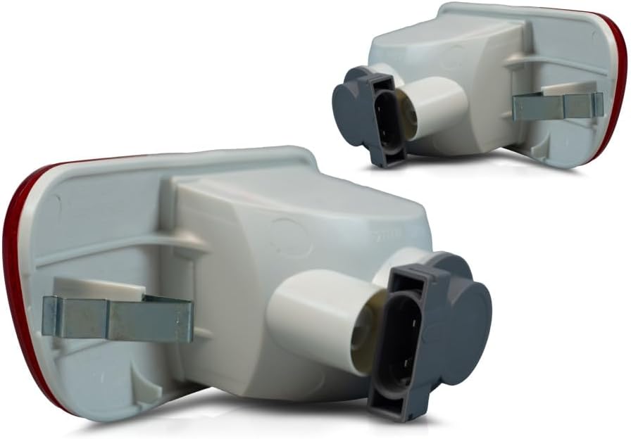 CarLights360: For Chrysler PT Cruiser Back Up Tail Light 2006 07 08 09 2010 Pair Driver and Passenger Side | w/Bulbs | CAPA Certified | CH2882102 + CH2883102