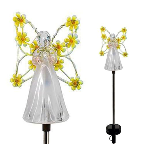Luz de ángel impermeable solar para llenar de magia y paz tus zonas verdes