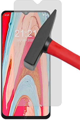 EnWi I 3X Panzerfolie 9H Hybrid Glass Clear Fit for Cubot Note 20 Pro - Protector de pantalla