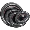 Powerful Woofer Paper Cone 10Inch Big Surround with Repairing Kits Black Paper Cone