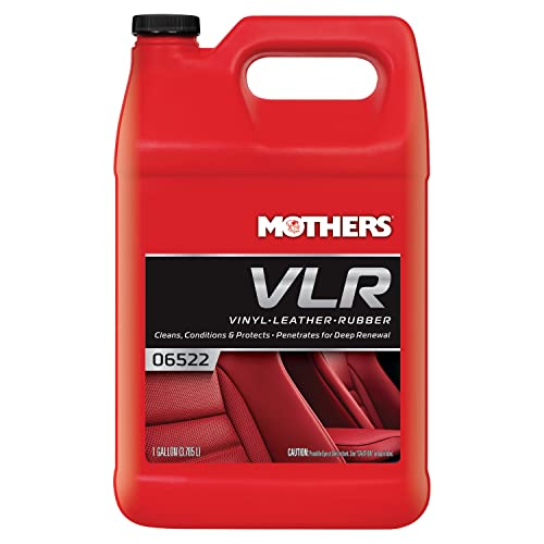 Mothers VLR Vinyl-Leather-Rubber Care 1 gal. Cleans Conditions & Protects In One Step pH Balanced Formula with Neatsfoot Oil & Lanolin To Protect Against Drying Fading & Cracking (06522)