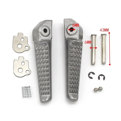 Repose-pieds arrière moto antidérapant compatible CBR650F MSX125 - 4