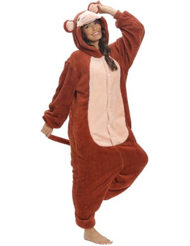 LATH.PIN Adulte Kigurumi Pyjama Unisexe Anime Animal Costume Cosplay Déguisement Combinaison Onesies Ensembles de Pyjama Panda Vêtements de Nuit Sleepwear...