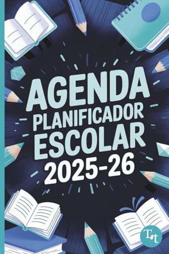 Agenda planificador escolar 2025 2026: Organización clara y visual día a día y semana a semana, para que los niños con TDAH o dificultades de ... y autonomía. Interior en blanco y negro