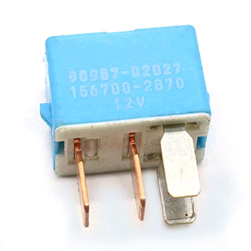 Fanhay A/C Compressor Clutch Air Conditioner Relay For Toyota Lexus Scion 90987-02022 156700-2470, Blue #TOP3