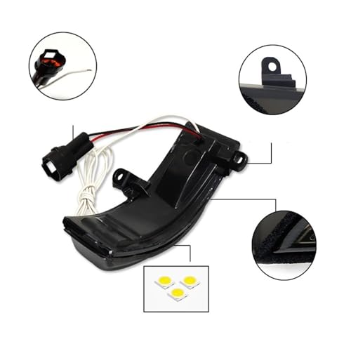 Intermitente de espejo para Outback y Forester con luz LED secuencial 3