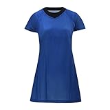 Cosparts Into Darkness Blue Dress Cosplay Costume (XXXL)