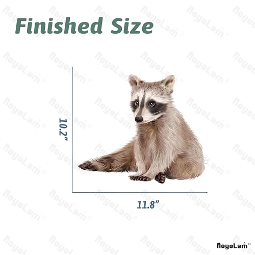 Vinilo Decorativo Raccoon Adhesivo Removible Impermeable miniatura 5
