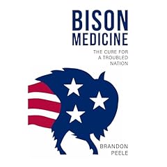 Bison Medicine Audiolibro Por Brandon Peele arte de portada