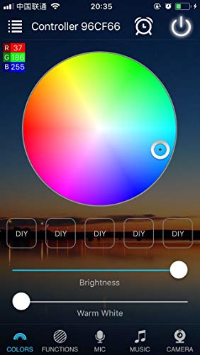 Image of LGIDTECH 5 Pin RGBW LED Strip Light WiFi Wireless Controller Smartphone APP Controlled,Connector is Sequenced with +,R,G,B,W,Compatible with Amazon Alexa,Google Home Assistant Voice Control System