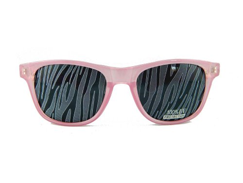 New Novelty Retro Sunglasses - Zebra Stripe Lens2