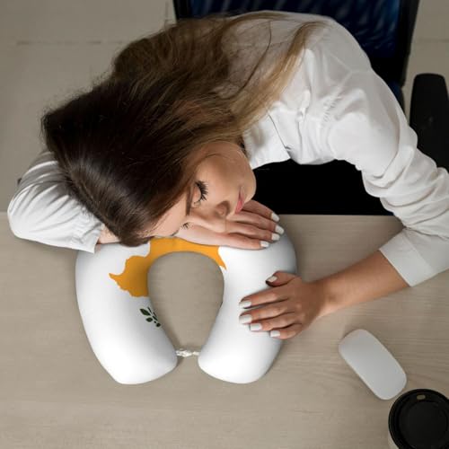Almohada de viaje espuma memory 30 cm U reversible miniatura 6