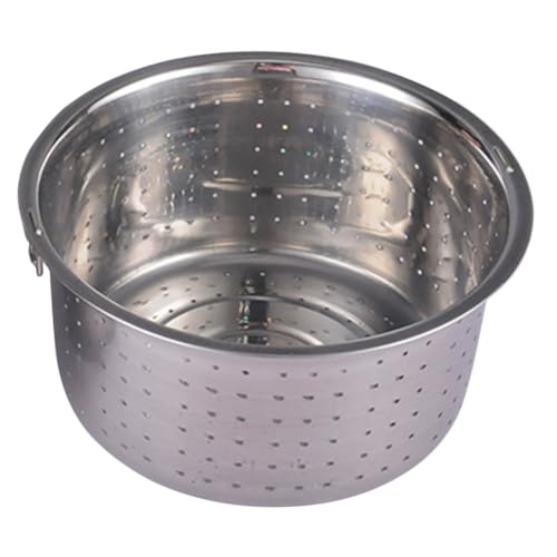 Cabilock Multi Use Stainless Steel Basket Insert for Cooking Versatile Vegetable Dumpling for Rice Cooker Stockpot Pressure Cooker Easy Clean Design